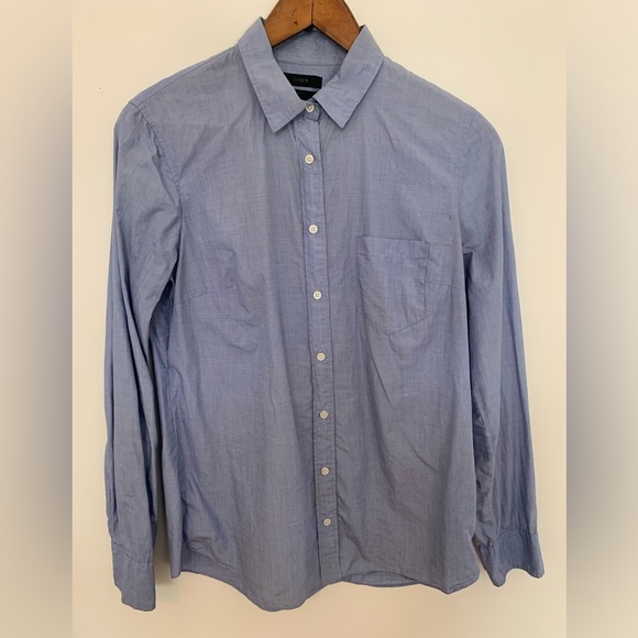 J Crew boy women’s cut shirt SIZE 8 - Picture 1 of 4